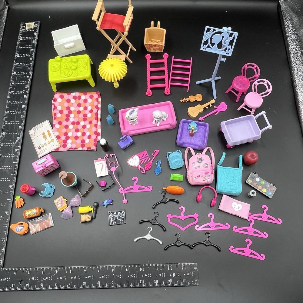Lot Of Random Barbie & Misc Brand‎ Accessories